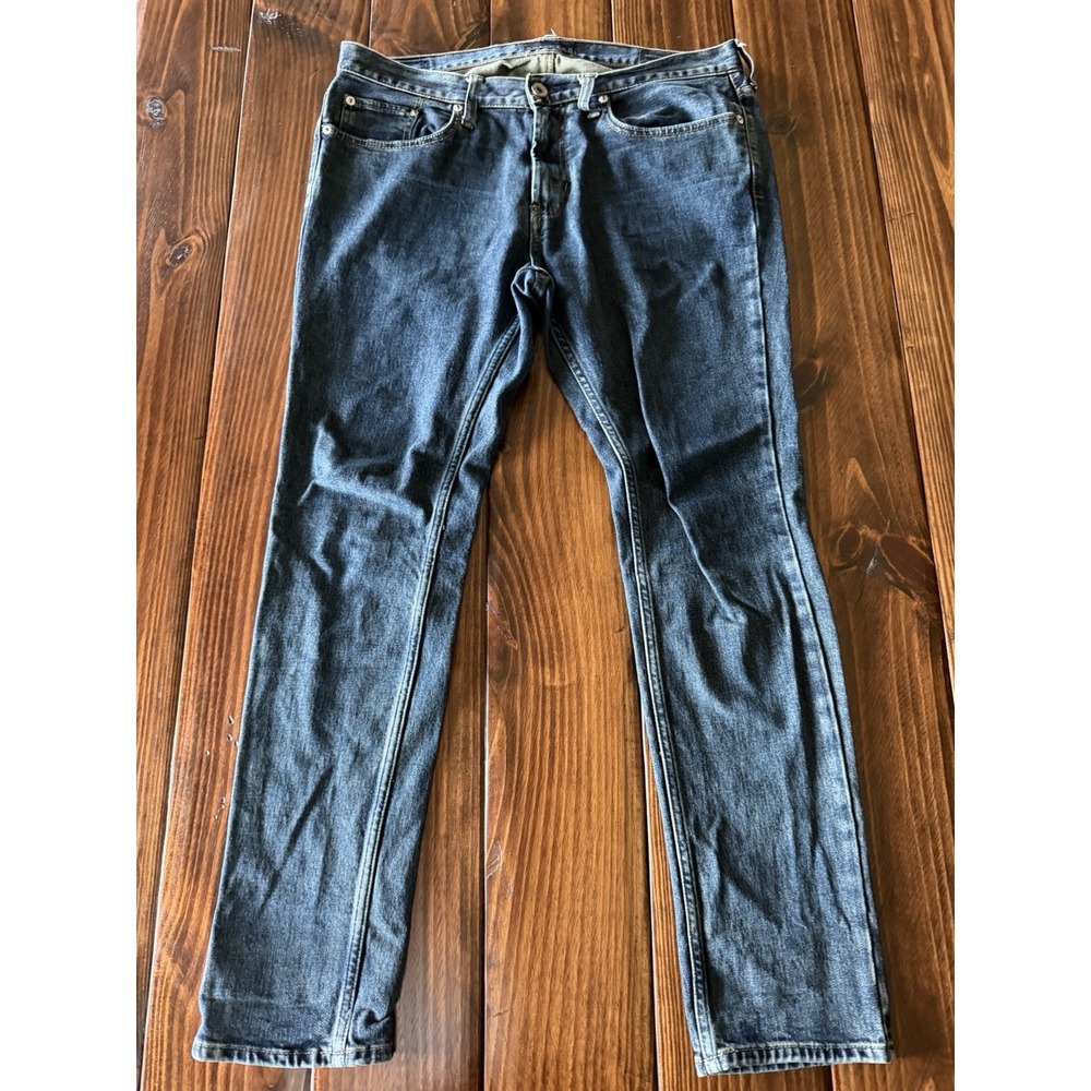 Bullhead Los Angeles California Skinny Denim Jeans Sz W32 L30 Y2K 1990's classic